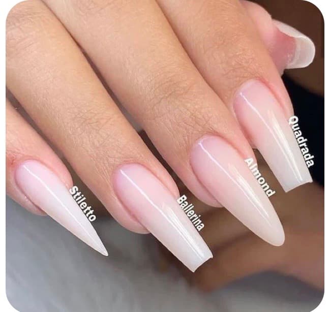 Formas de las uñas